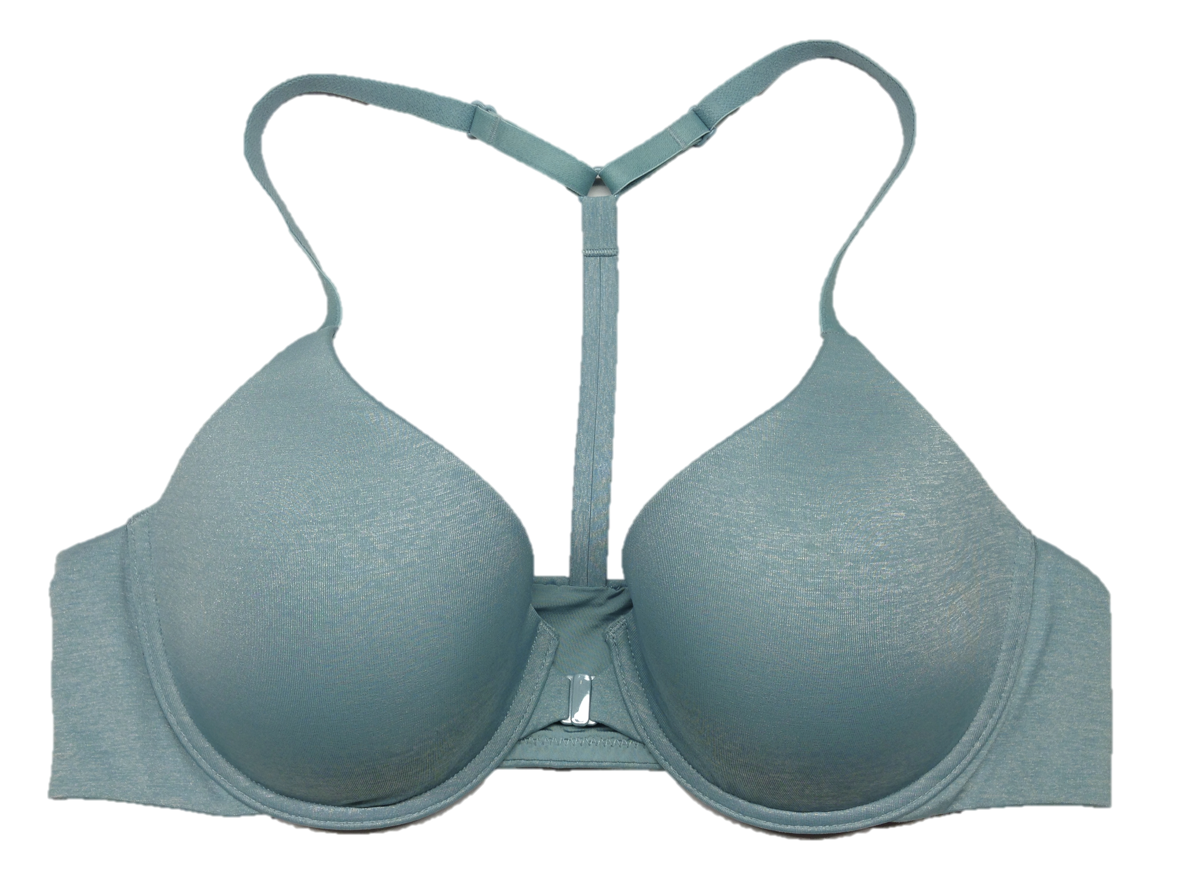 VICTORIA'S SECRET TSHIRT BRA FRONT CLOSE TBACK SEMI DEMI MARL RACERBACK eBay